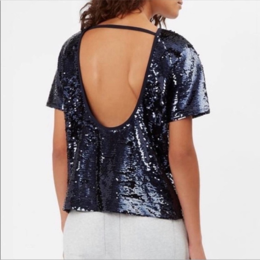 Sweaty Betty Oversized Sequin T-shirt